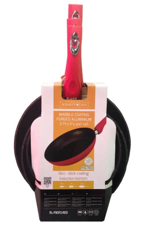 3 Piece Frying Pan Set